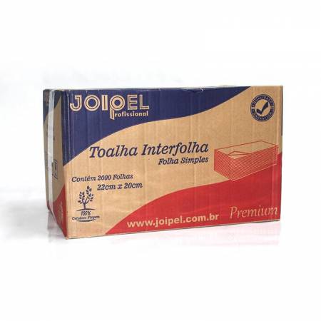 Papel Toalha Interfolhado Folha Simples - Premiun