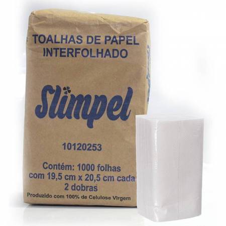 Papel Toalha Interfolhado Folha Simples - MI