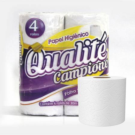 Papel Higiênico Rolinho - Qualite